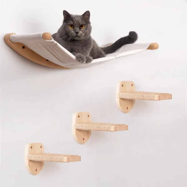 Cat Hammock Wall Mounted
